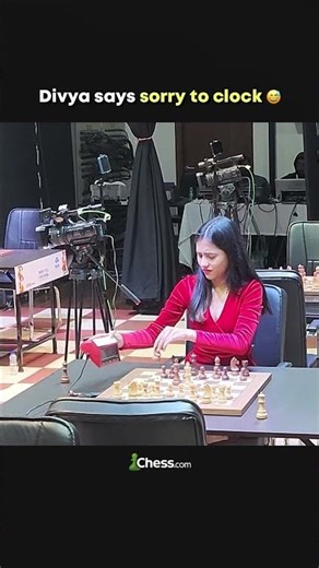 Magnus Carlsen Copies Divya Deshmukh! #chess #shorts