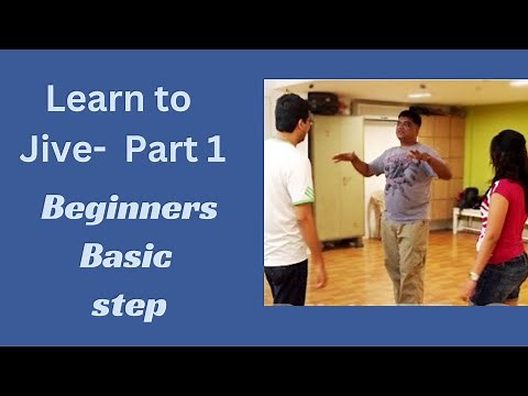 learn to Jive Part 1 | Jive basic start step | Modern jive #Jivesteps #dance