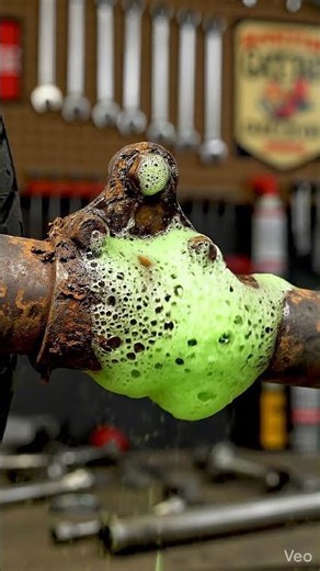 Deep Cleaning a Rusty Custom Motorcycle Exhaust | Cinematic Restoration