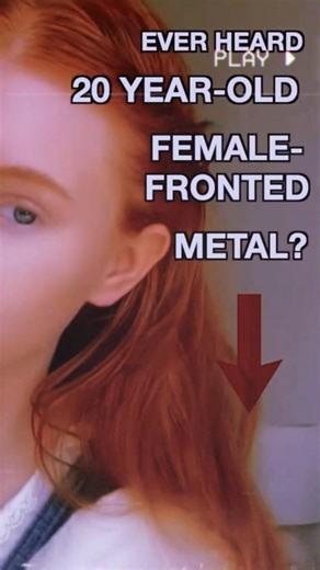 Ever heard 20-year-old female-fronted metal? #metal #femalefronted #numetal