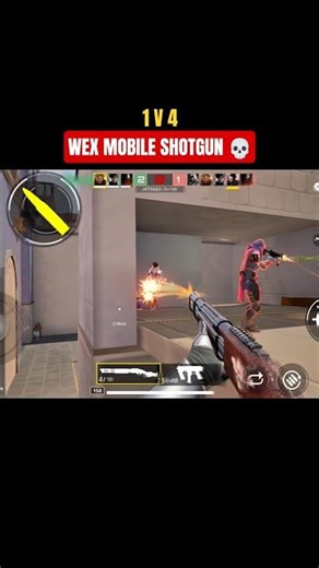 WEX SHOTGUN GAMEPLAY 1V4 😈 BEST GAME PLAY ‪@WEXMOBILE‬ ##WEXMOBILE #GAMEPLAY