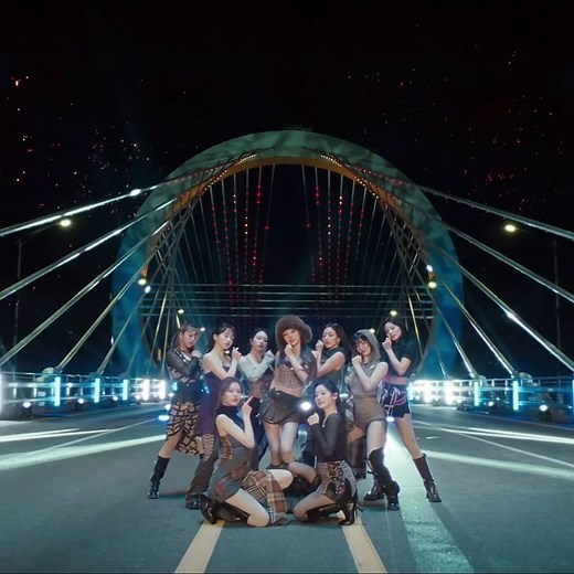 Twice OT9 One Spark MV Clips Compilation