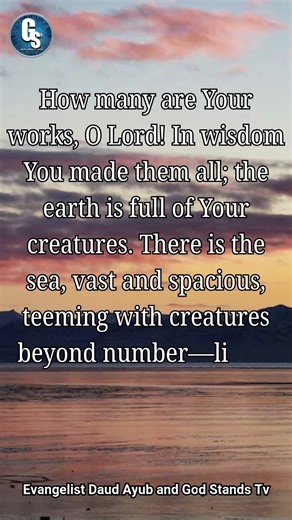 Bible Verses About Nature in English | God Stands Tv | #ayubmasih #daudayub #ayubmasih