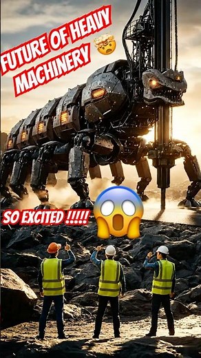 Colossal Robot Drill Unleashed! The Future of Heavy Machinery 🤯