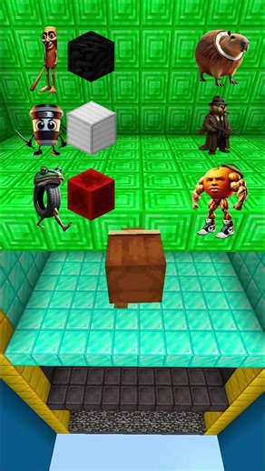 Minecraft Italian Brainrot Dropper Parkour Pop Quiz Tung Tung Sahur