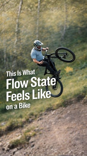 This is what flow state feels like on a bike