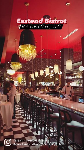 Enjoy a luxury dining experience at the Triangle’s newest restaurant, East End Bistrot. Serving French classic dishes and cocktails. The decor will take you Paris for the evening. Reservations are recommended. #eastendbistrot #localrestaurant #raleighrestaurants #realtorlife #raleighrealtor #trianglerealtor #raleigh #raleighnc #realtorsofinstagram #comeeatwithme