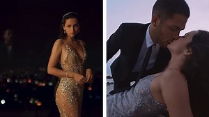 Ana de Armas packs on the PDA with male model in fragrance ad for Estée Lauder