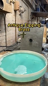Ever wonder how we make new brass look like an antique? 👨‍🔬 | Irvin H. Hahn Company