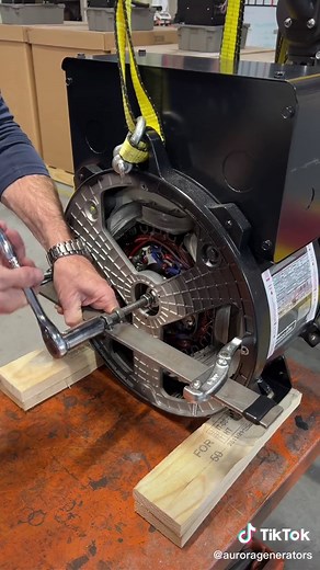 Building Aurora Generators: Engine & Pancake Alternator Mating Process