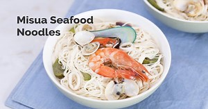 53K views · 346 reactions | Misua noodles are the star of this dish with seafood adding its flavor to the broth. See the full recipe here: https://bit.ly/2Ju2d2v Subscribe to our YouTube channel for more videos, recipes, and step-by-step guides:www.YouTube.com/Yummyph | Yummy PH | Facebook