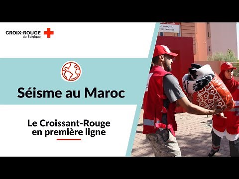 Le Croissant-Rouge mobilisé suite au tremblement de terre
