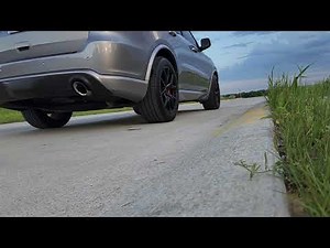 2021 Dodge Durango RT, Tow N Go modified exhaust sound.