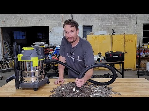 Ryobi 18V Shop Vac Test Are Cordless Shop Vacs any good?