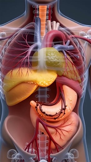 What Pizza Does Inside Your Body in 8 Seconds | Ultra-Realistic Medical Visualization