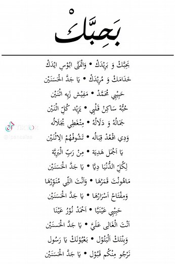 Bahibbak Wa Baridak Lyrics and Meaning