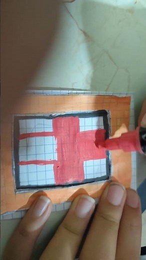 Dessiner le drapeau d'Angleterre 😘