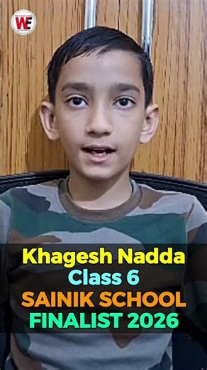 Khagesh Nadda Success Strategy for Passing Sainik School 2026 Class 6 Entrance Exam