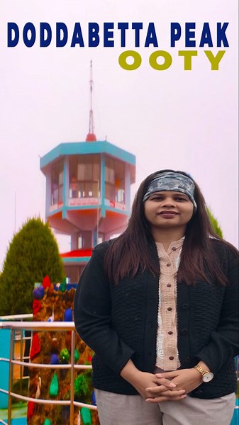 Doddabetta Peak Ooty 🌄 | Highest Point in Nilgiris | Full Experience, View & Tips #travelshorts