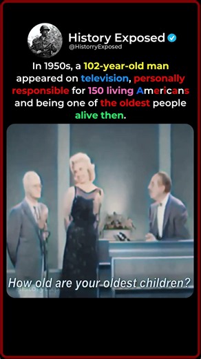 When a 102-Year-Old Man Appeared Live on TV 📺🕰️