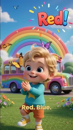 🚌 Magic School Bus Adventure! 🌈 Learn Colors for Toddlers