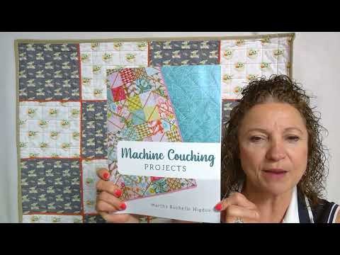 Easy Machine Couching Baby Quilt | Simple Squares & Yarn with Martha Rochelle