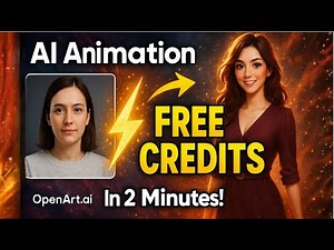 AI Animation Tutorial - Turn Any Image Into Animated Video (OpenArt AI)