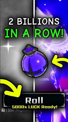 I Rolled 2 BILLION AURAS In A ROW! 🍀