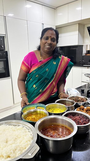 83K views · 1.4K reactions | Guest Lunch Menu❤️ | Today’s Samayal❤️ . . . . #reels #foodie #foodreels #tamilreels #cooking #ammasamayal #ammasamayalfoods #recipes #dailycooking | Amma Samayal | Facebook