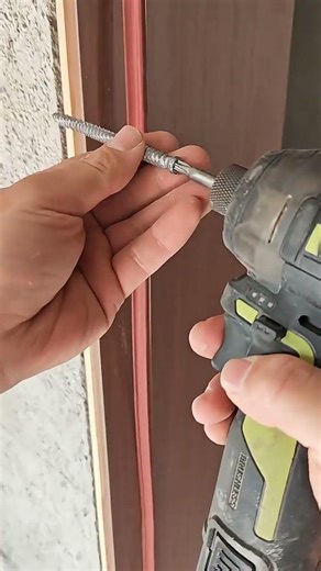 How to install a door more securely without a base_ #DoorInstallation #WORX