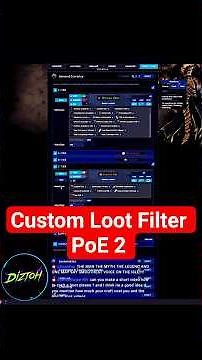 ⚡ Customize Your Loot Filter | POE 2