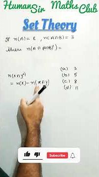 Set Theory| Super Short tricks | #class11math #nda #iit | TIPS AND TRICKS| Sets IIT JEE | JEE Mains