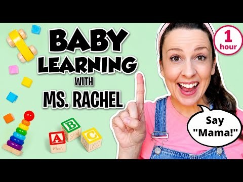 Baby Learning With Ms Rachel - First Words, Songs and Nursery Rhymes for Babies - Toddler Videos