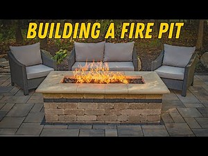 How To Build a Paver Patio Fire pit!