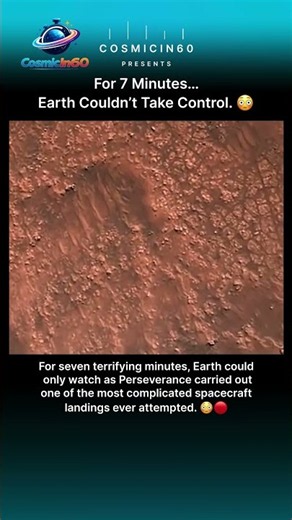 For 7 Minutes, NASA Had to Trust This Spacecraft 😳🚀