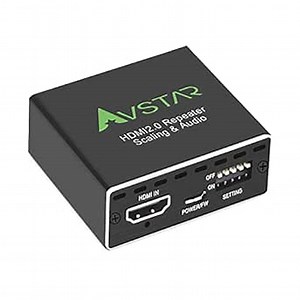 HDMI 2.0 Audio Extractor Converter Adapter 4K 60Hz,HDMI to HDMI+SPDIF Optical 7.1/5.1CH+Stereo 3.5mm,Dolby Digital Audio De-embedder,CEC,18Gbps,HDR,EDID,Down-Scale,HDCP 2.2 2.3,for PS5,Xbox