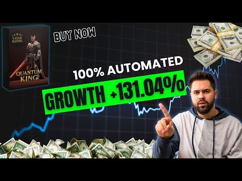 Quantum King EA MT4 v2.3 Review | Controlled Grid Strategy | Live Performance