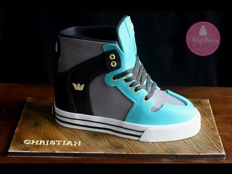 How to Make a Sneaker Cake; A McGreevy Cakes Tutorial