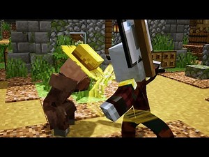 Elite Villager Vs Pillager Life - Minecraft Animation 2