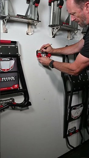 Factory Folding Stand - Wall Mount - Open Box and Install video FFS Dirt Bike Stand