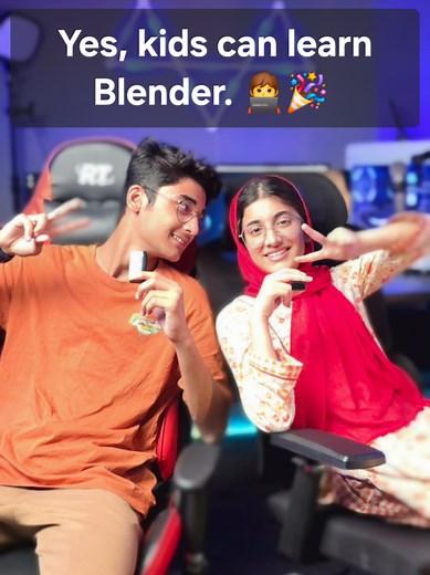 Kids Learning Blender: Unleashing Creativity in 3D