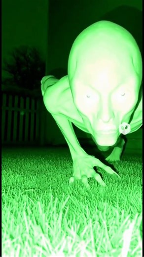 Cryptid caught on tape😱#creature #camera #creepy #cryptids #horror #night #scary #viral