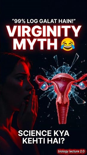 “Virginity Ek Myth Hai? 🤯 Shocking Medical Reality!” #VirginityMyth #ytshots #shotfeed #HymenTruth