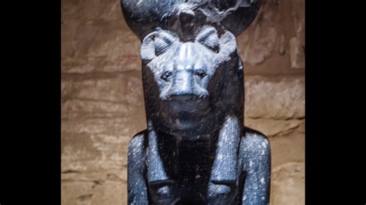 The Sekhmet statue was just stone… until I stepped inside