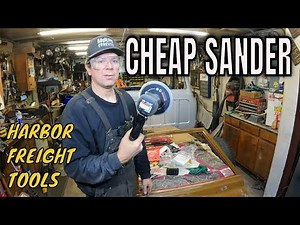 Mcgraw 6 inch dual action sander: Harbor Freight Tool Review