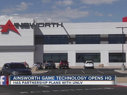 Ainsworth Game Technology opens headquarters in Las Vegas