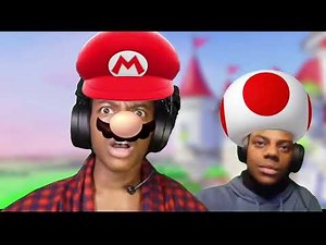 Mario finding out why peach is always getting"kidnapped" by bowser