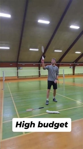 Backhand clear: low vs high budget badminton gear – does it matter?