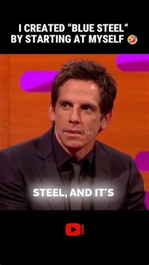 How Ben Stiller Accidentally Created Blue Steel (Zoolander)... “This Was Just My Face” #interview
