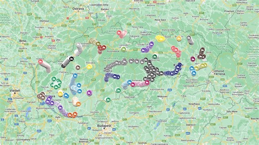 MAPA: Pozrite si, kde všade prebiehal protest farmárov